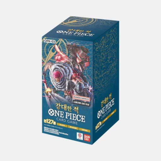 One Piece OPK-03 Mighty Enemy Booster Box (Korean) – Jebi Cards