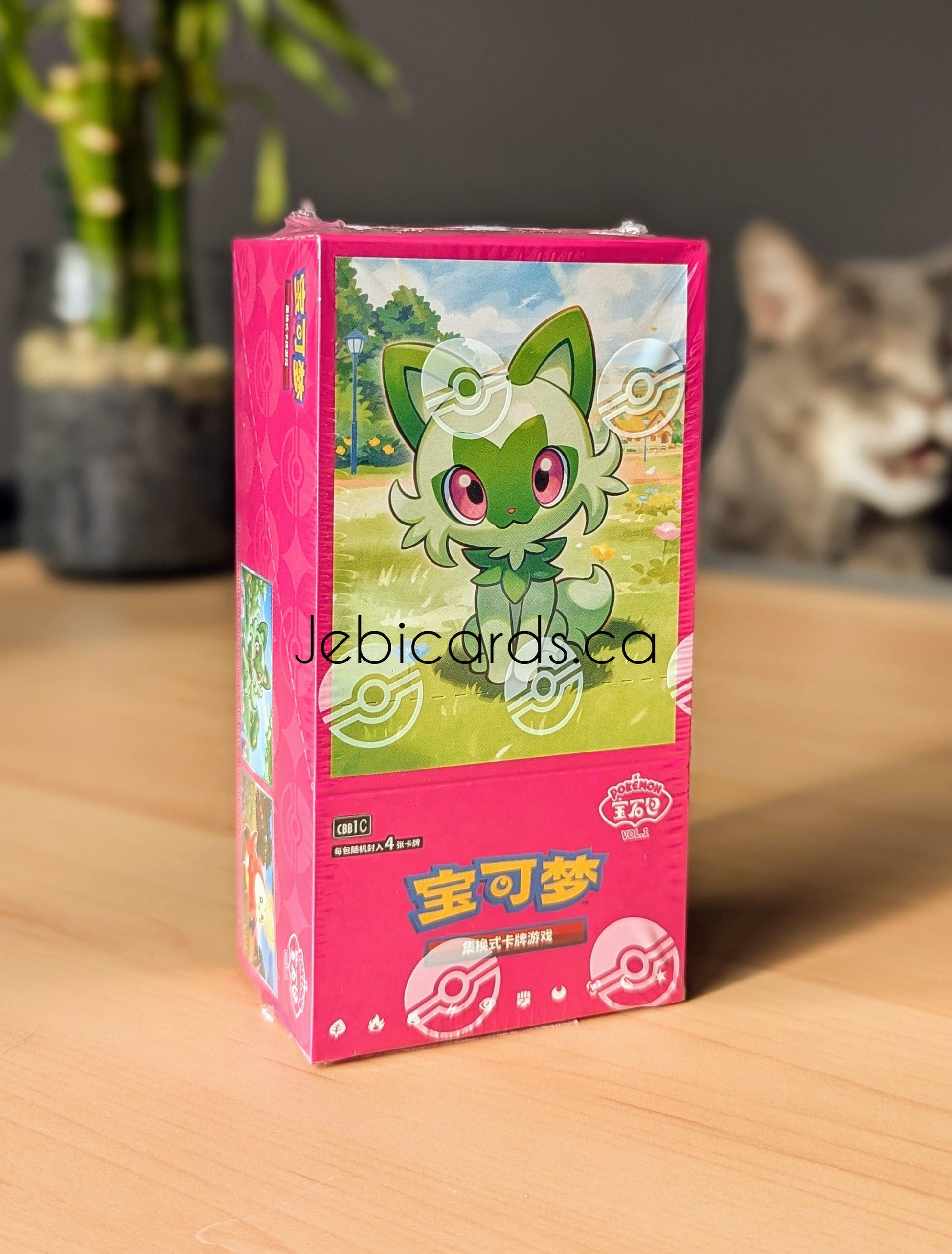 Pokemon Gem Pack Vol. 1 Booster Box (S-Chinese) Jebi Cards Pokemon Gem Pack Vol. 1 Booster Box (S-Chinese) Jebi Cards