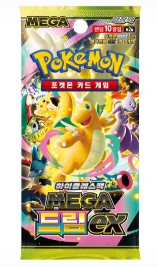 Pokemon Mega Dream ex Booster Box (Korean)